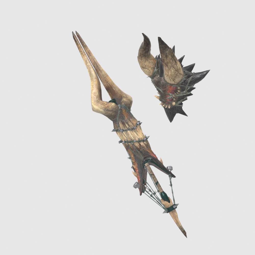 Eradication Flame - Monster Hunter World 3D Model