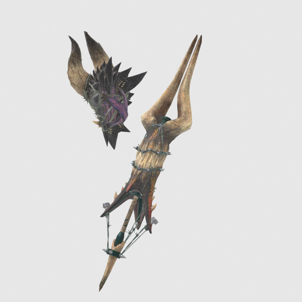 Eradication Flame - Monster Hunter World 3D Model