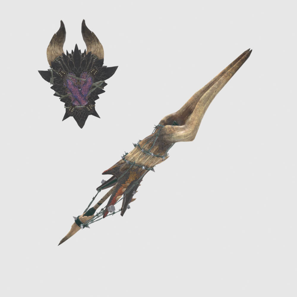 Eradication Flame - Monster Hunter World 3D Model