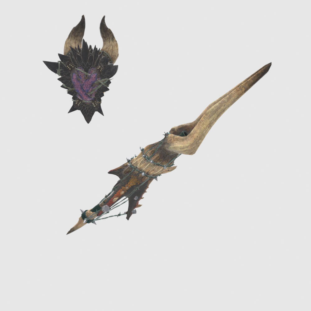Eradication Flame - Monster Hunter World 3D Model