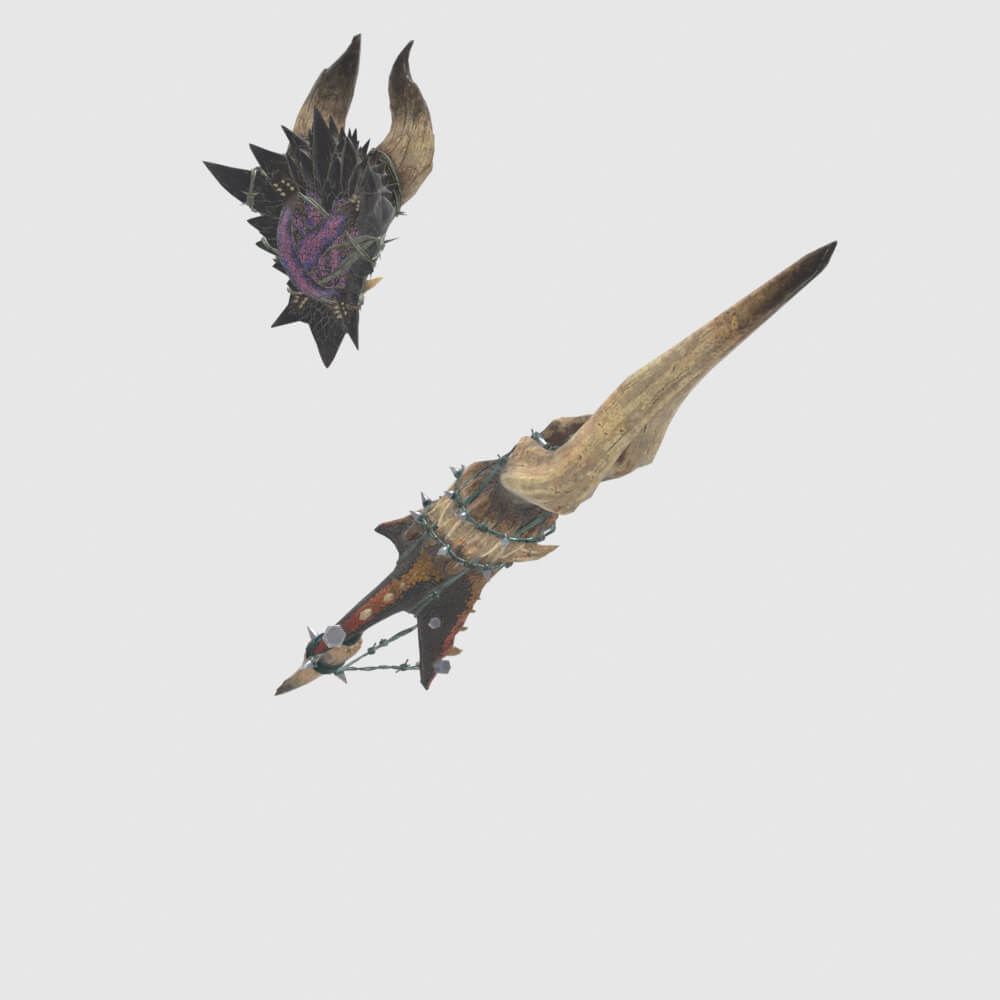 Eradication Flame - Monster Hunter World 3D Model