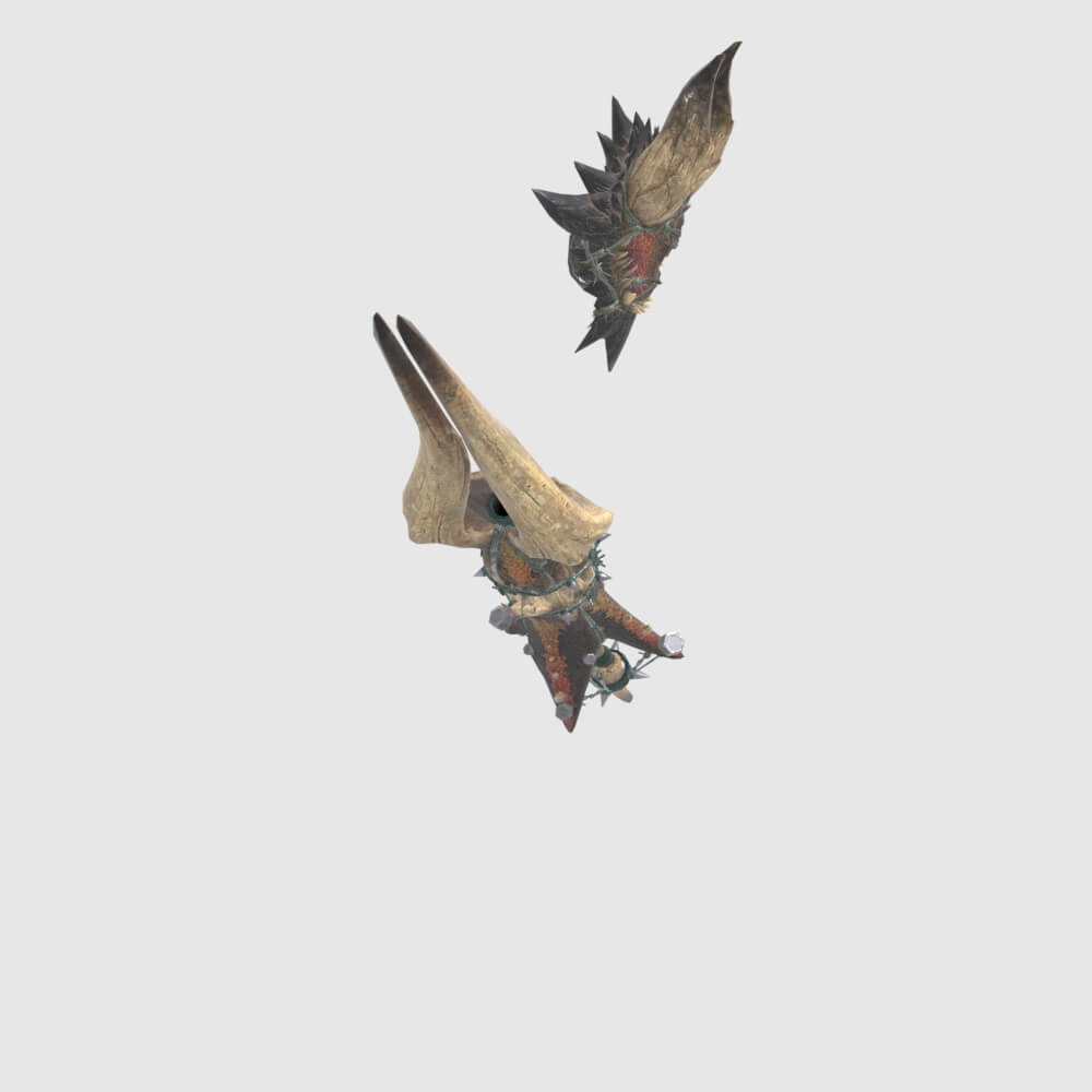 Eradication Flame - Monster Hunter World 3D Model