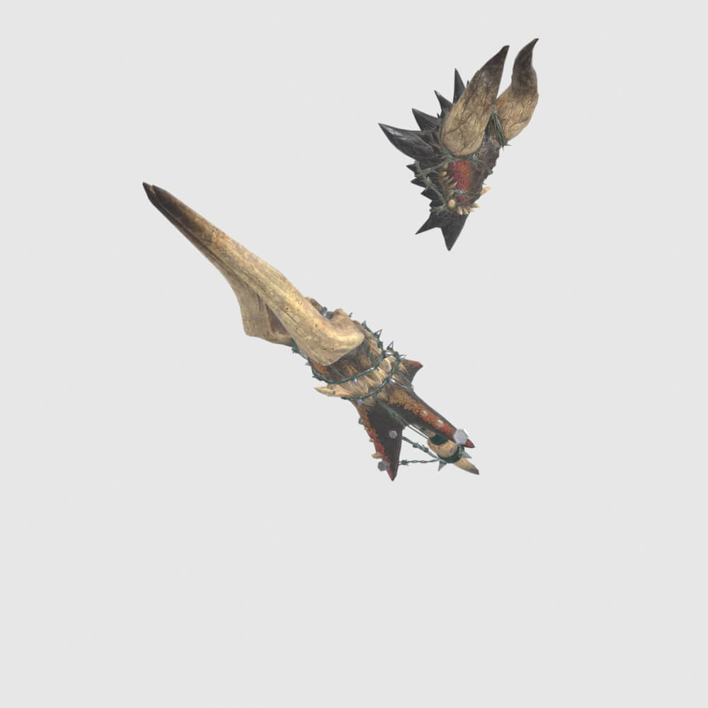 Eradication Flame - Monster Hunter World 3D Model