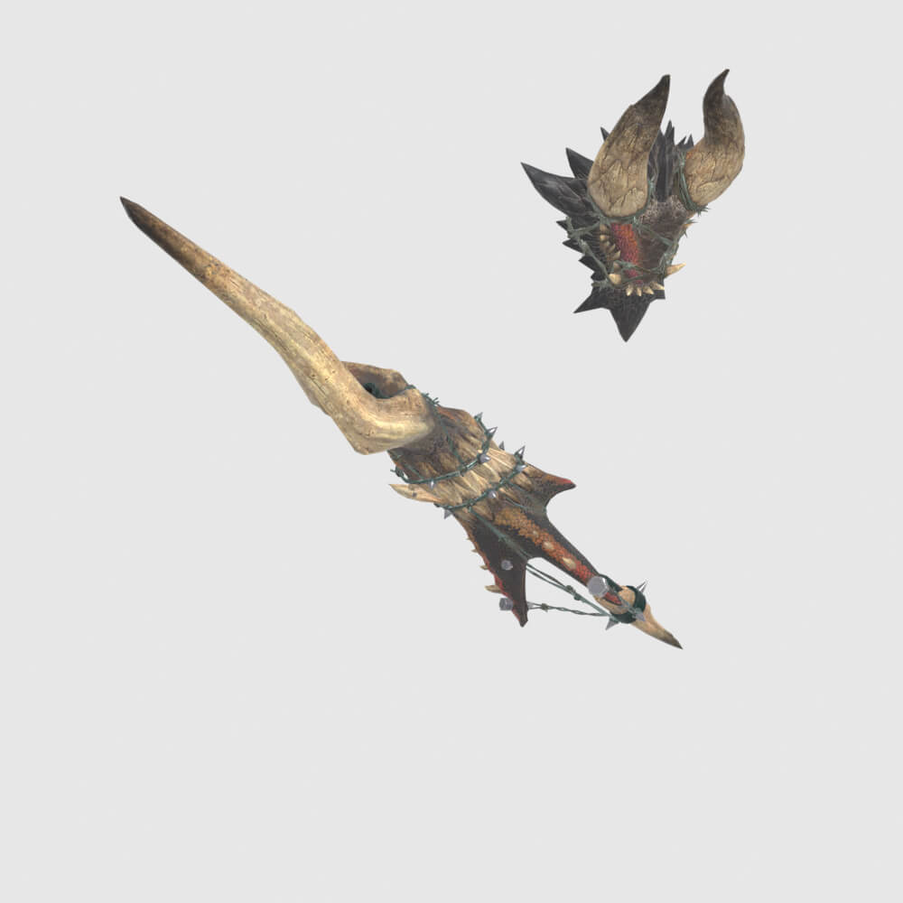 Eradication Flame - Monster Hunter World 3D Model