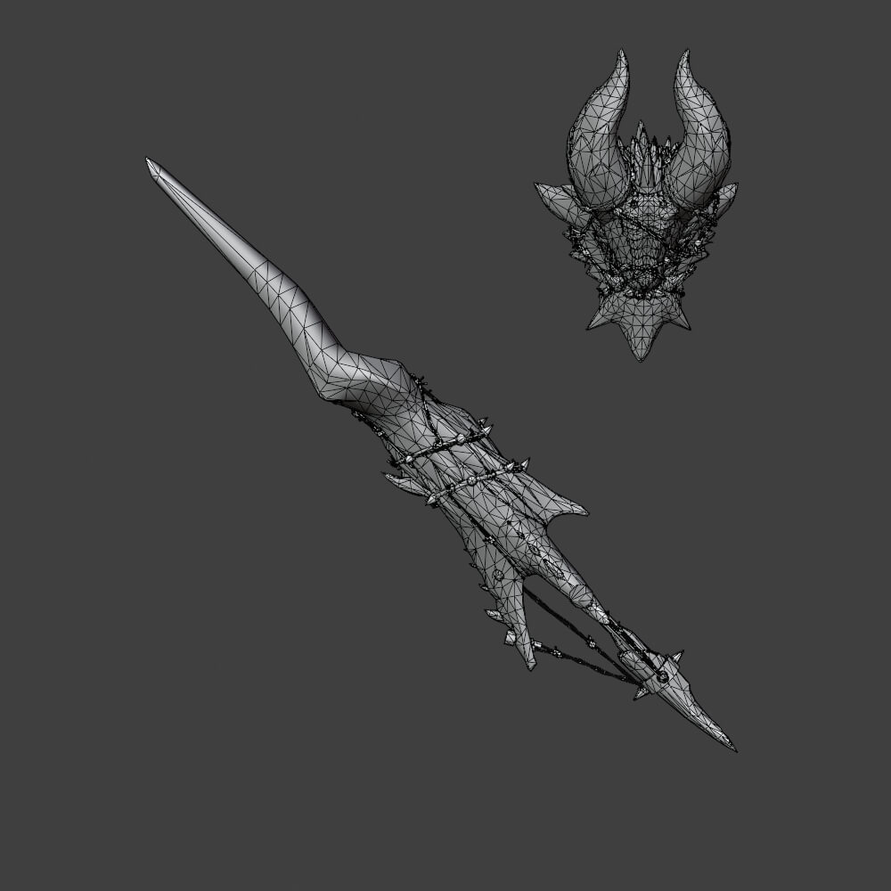 Eradication Flame - Monster Hunter World 3D Model