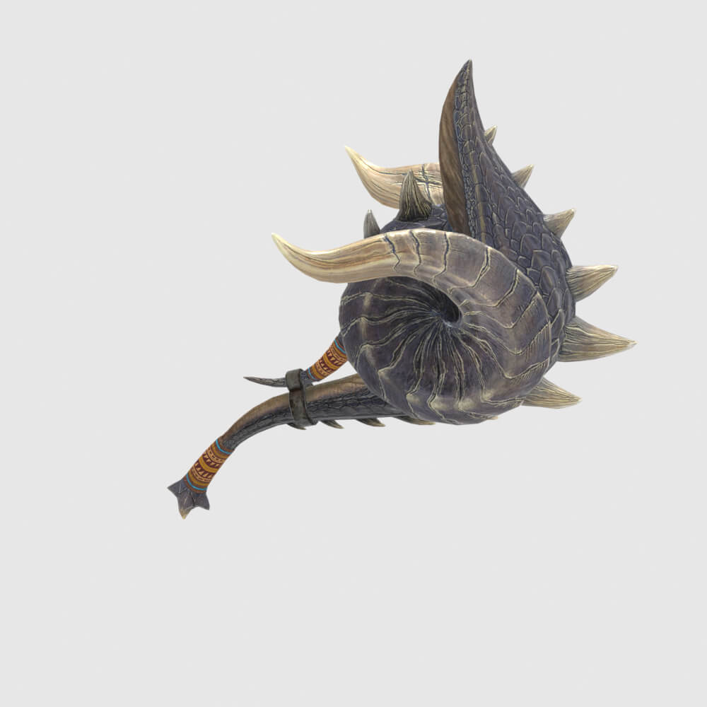 Fatalis Demolisher - Monster Hunter World 3D Model