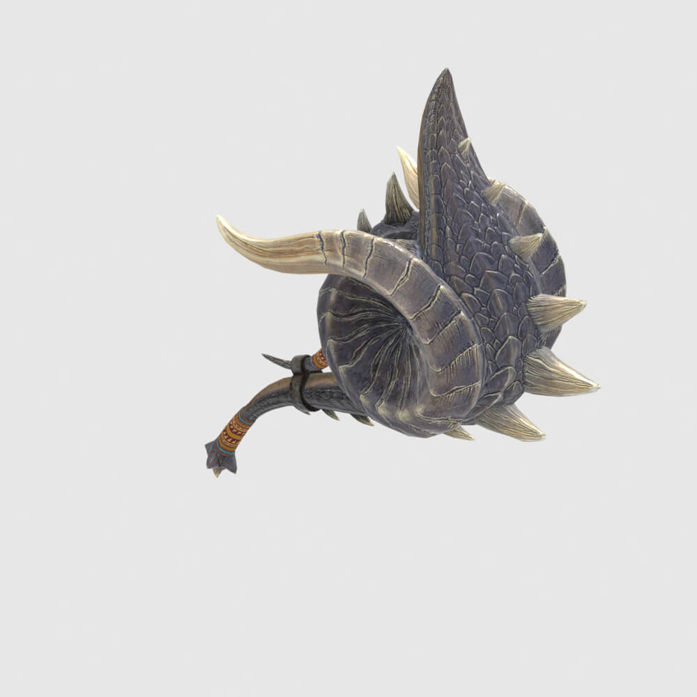 Fatalis Demolisher - Monster Hunter World 3D Model
