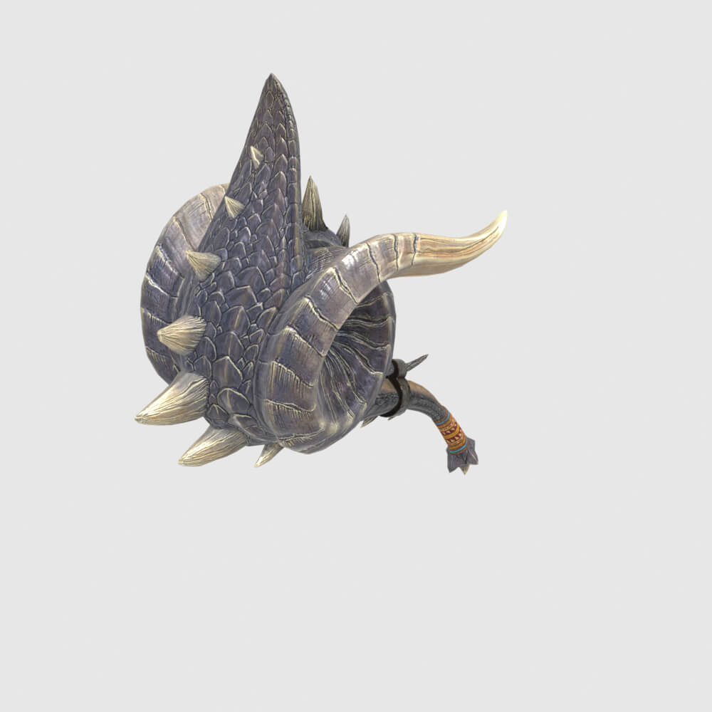 Fatalis Demolisher - Monster Hunter World 3D Model
