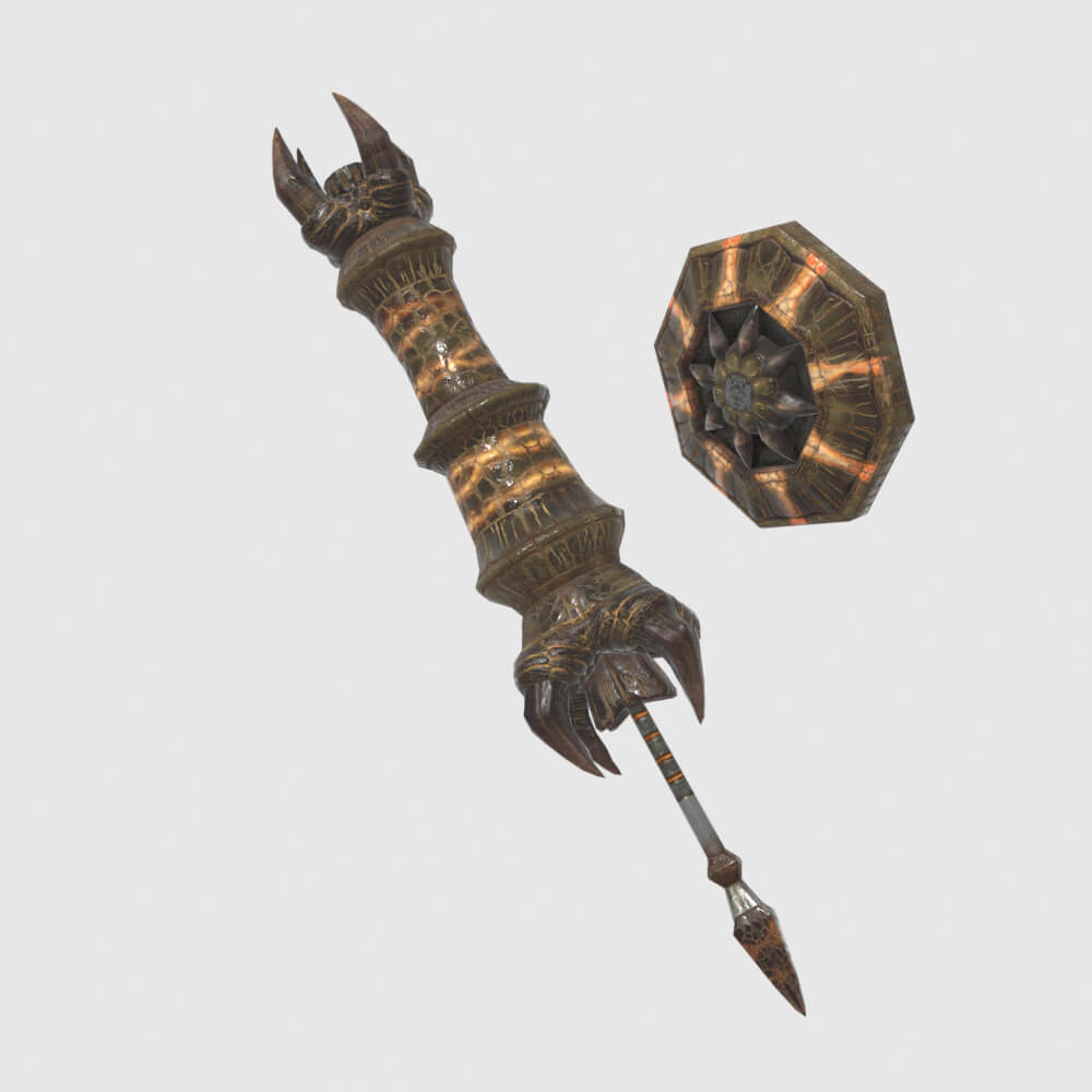Flamebite - Monster Hunter World 3D Model