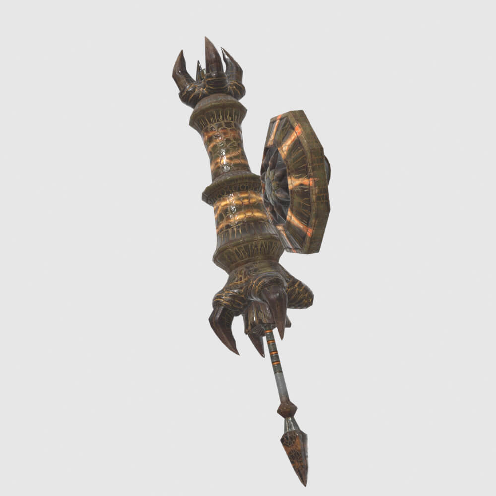Flamebite - Monster Hunter World 3D Model
