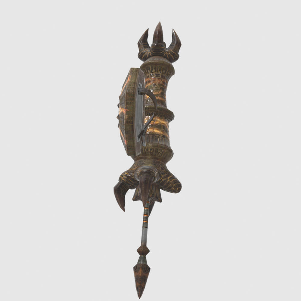 Flamebite - Monster Hunter World 3D Model