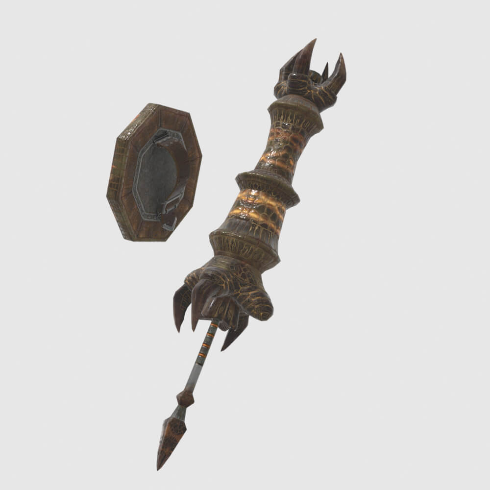 Flamebite - Monster Hunter World 3D Model