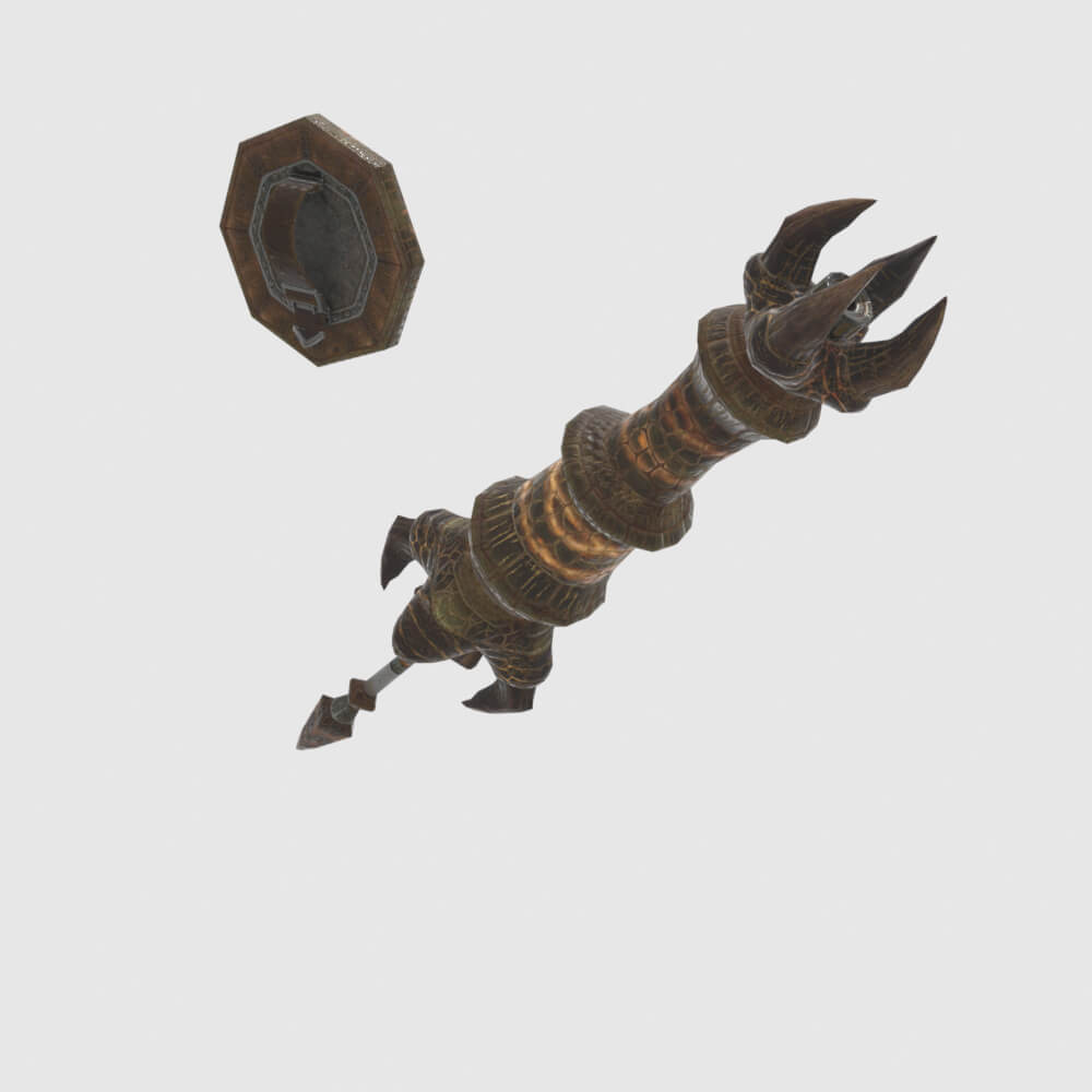 Flamebite - Monster Hunter World 3D Model