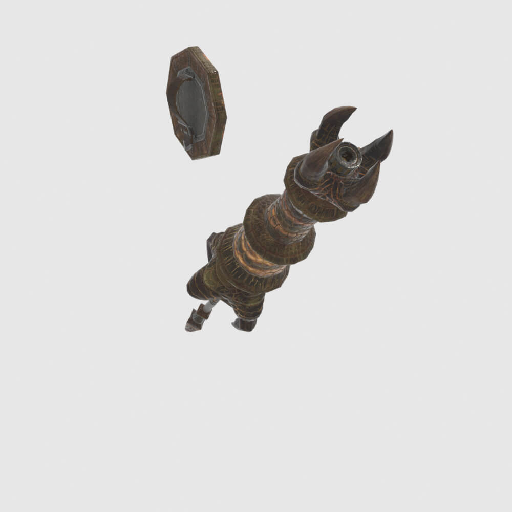 Flamebite - Monster Hunter World 3D Model