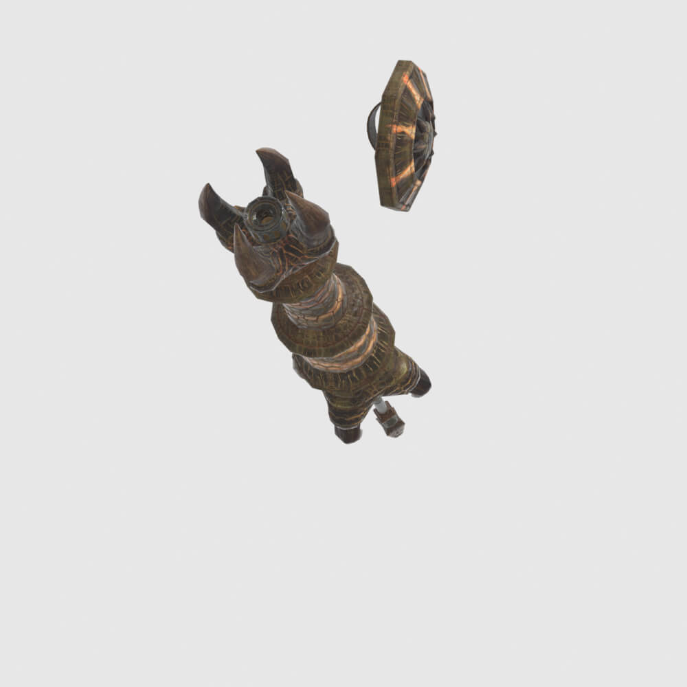 Flamebite - Monster Hunter World 3D Model
