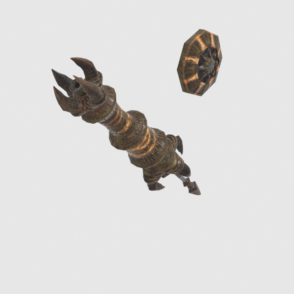 Flamebite - Monster Hunter World 3D Model