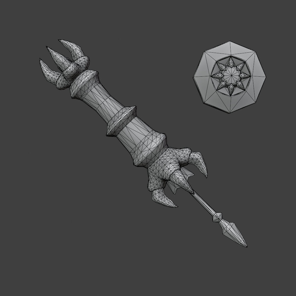 Flamebite - Monster Hunter World 3D Model