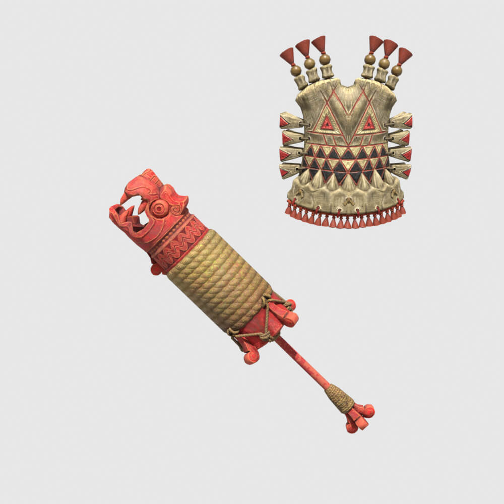 Gajalaka Firepike - Monster Hunter World 3D Model
