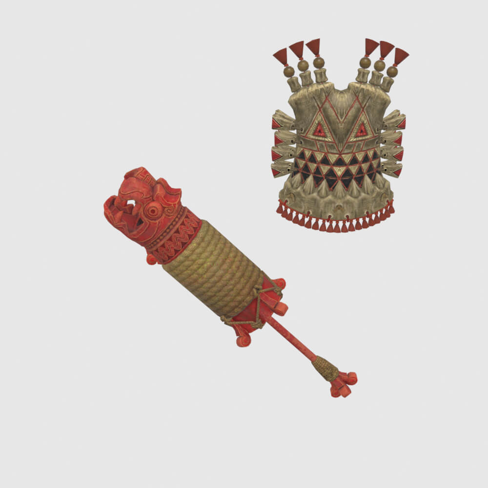 Gajalaka Firepike - Monster Hunter World 3D Model