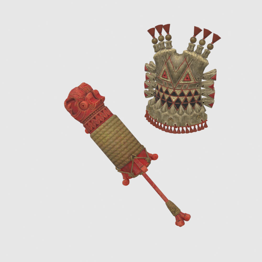Gajalaka Firepike - Monster Hunter World 3D Model