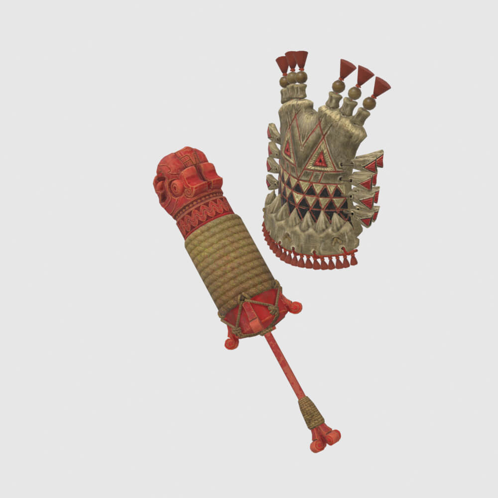 Gajalaka Firepike - Monster Hunter World 3D Model