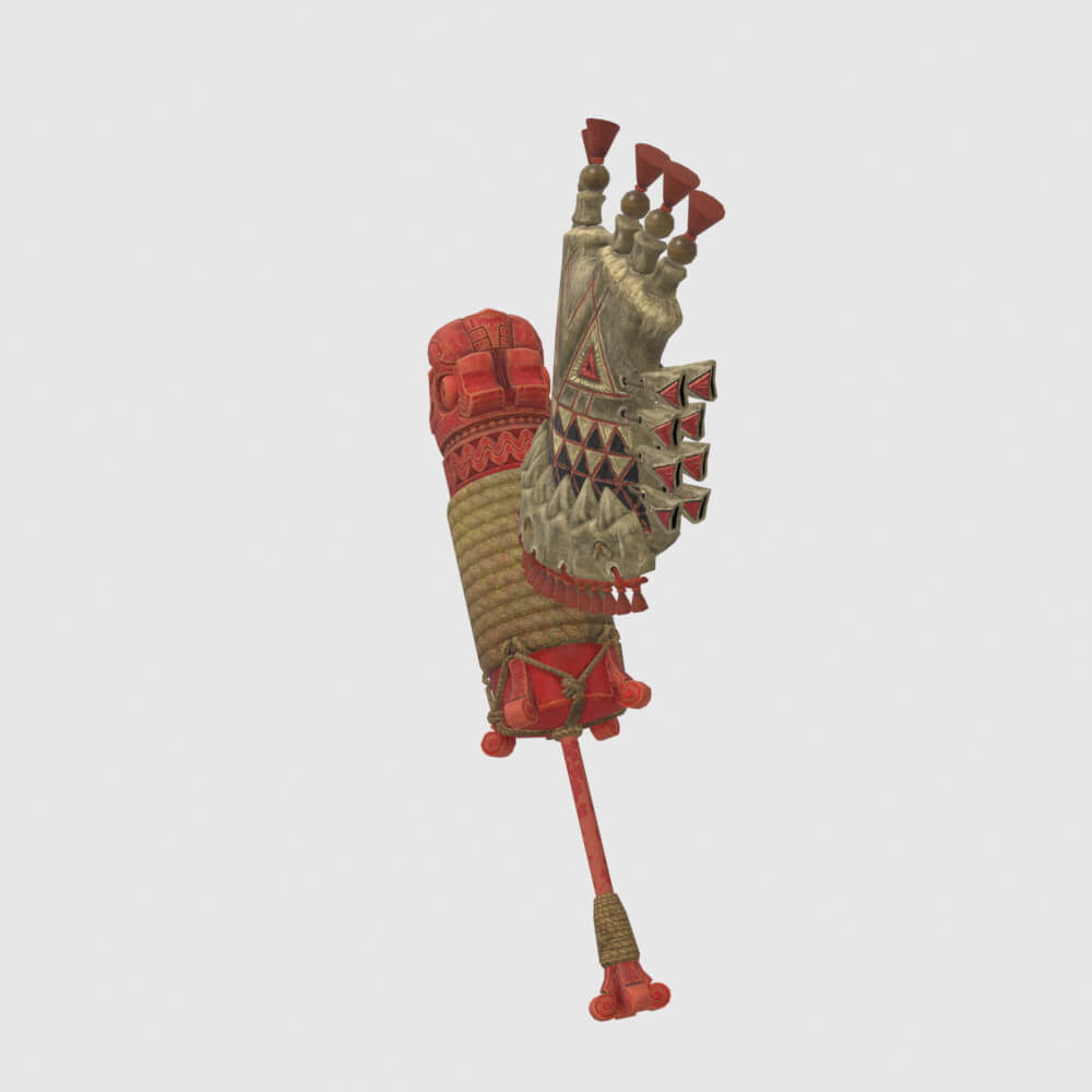 Gajalaka Firepike - Monster Hunter World 3D Model