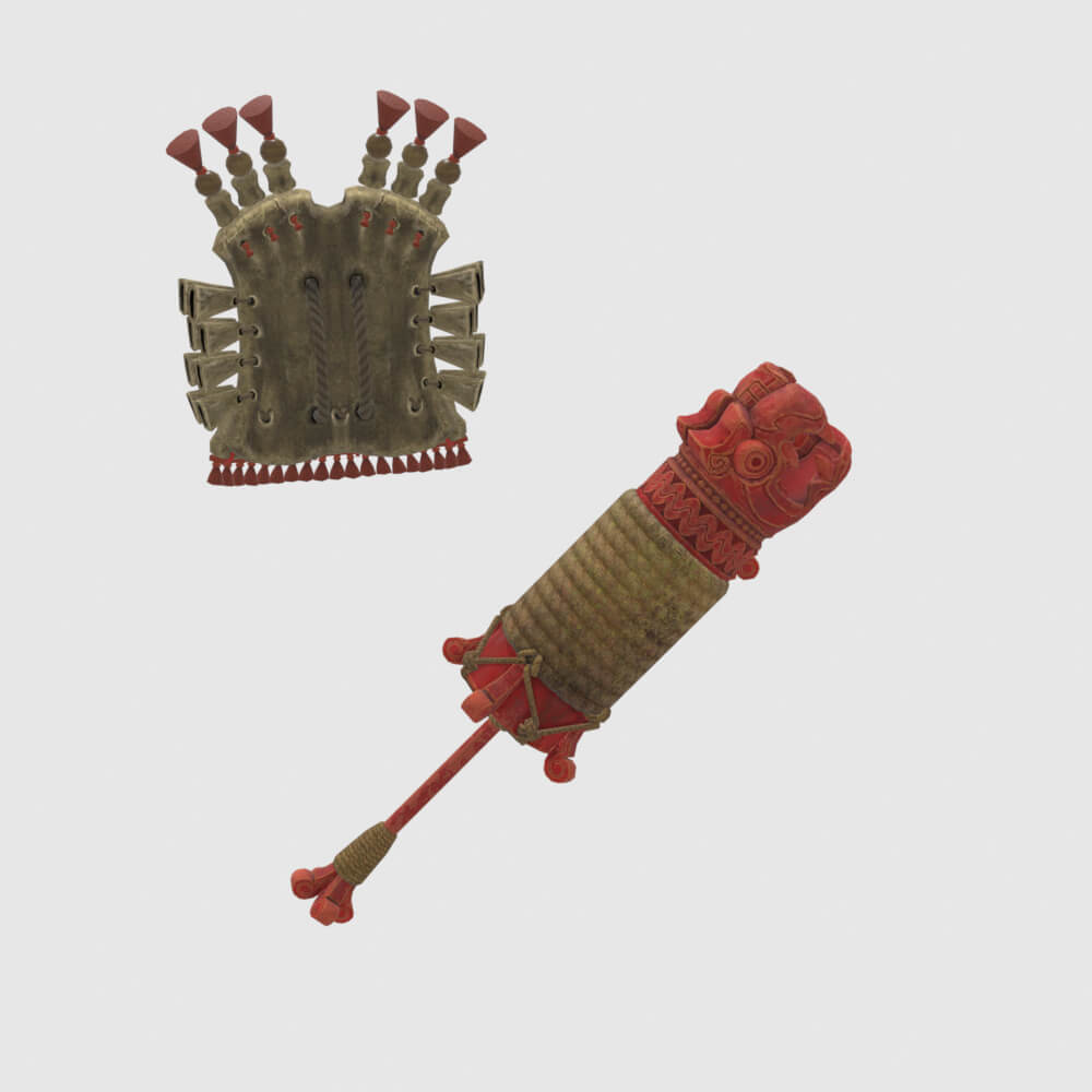 Gajalaka Firepike - Monster Hunter World 3D Model
