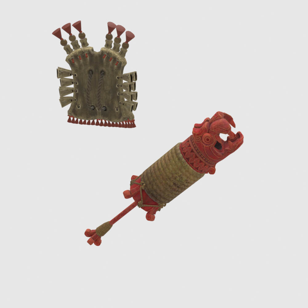Gajalaka Firepike - Monster Hunter World 3D Model