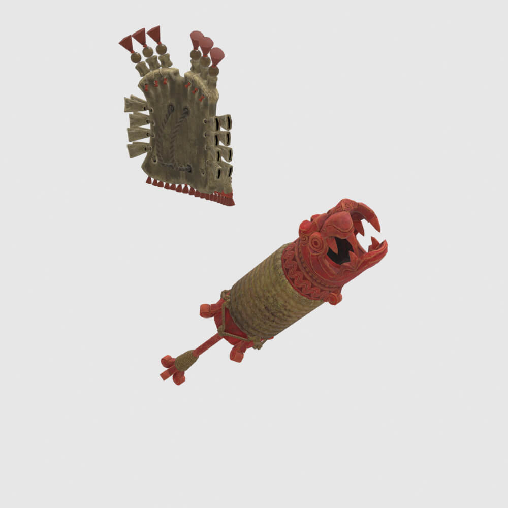 Gajalaka Firepike - Monster Hunter World 3D Model