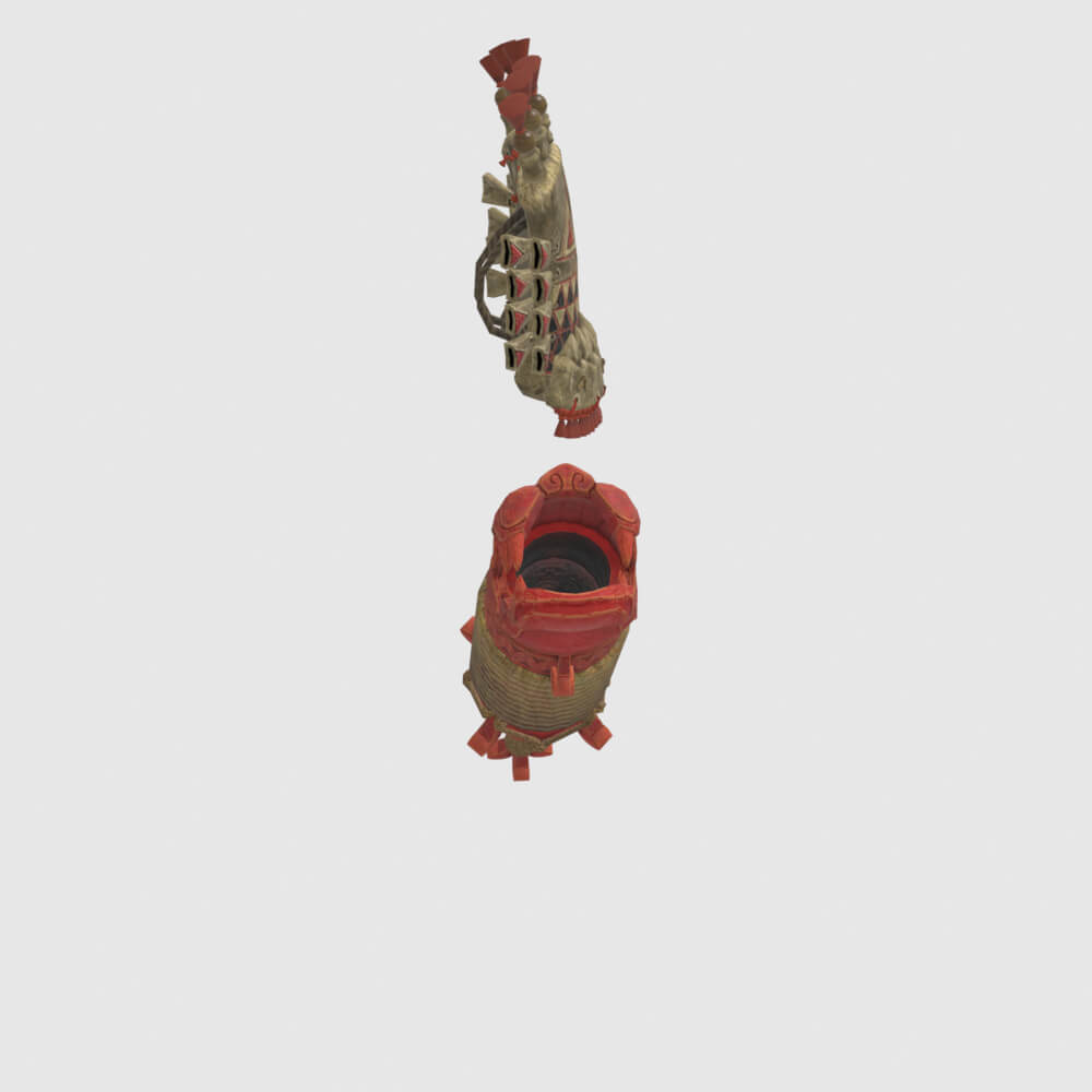 Gajalaka Firepike - Monster Hunter World 3D Model