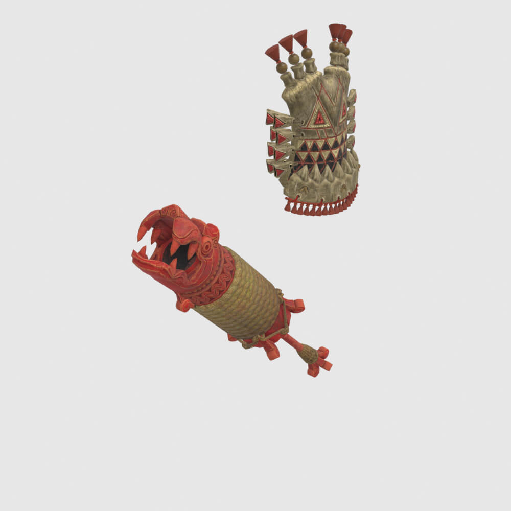 Gajalaka Firepike - Monster Hunter World 3D Model