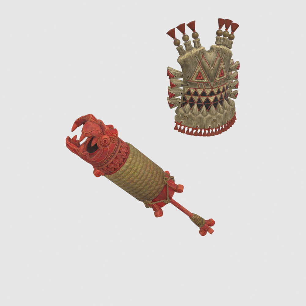 Gajalaka Firepike - Monster Hunter World 3D Model