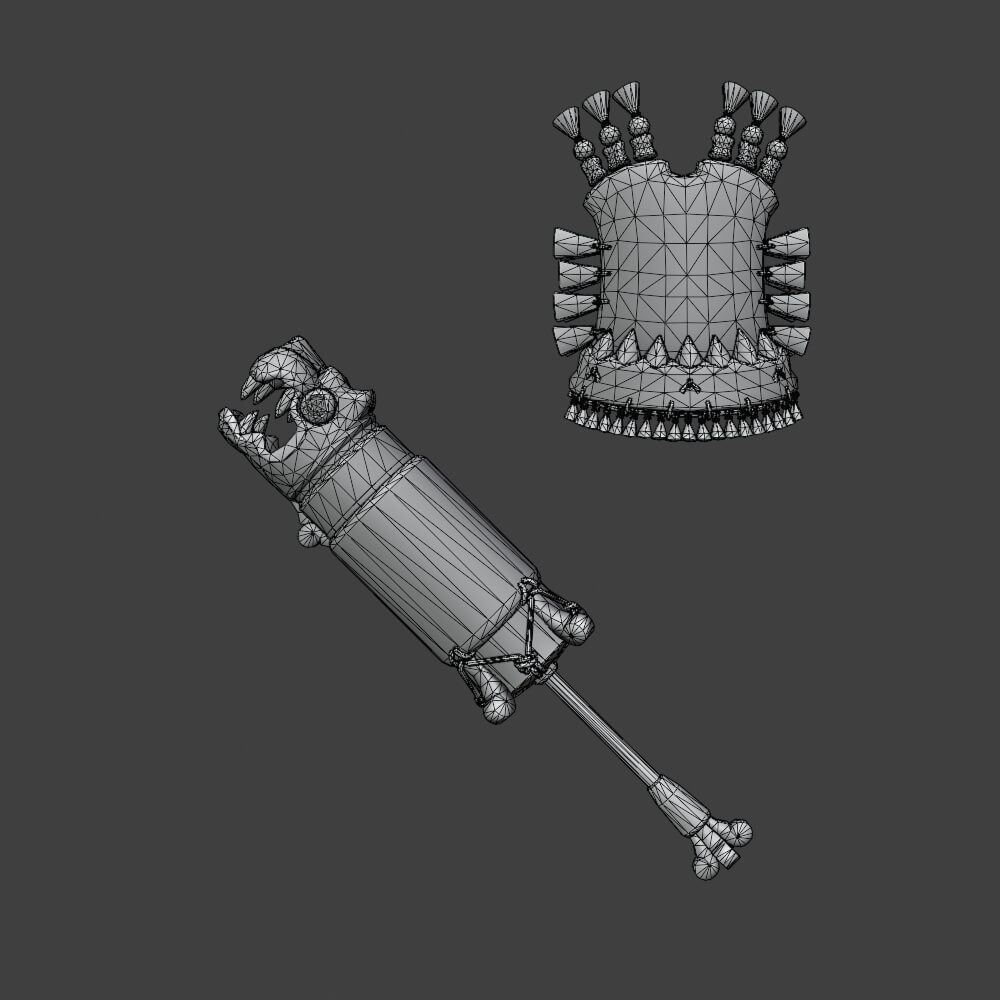 Gajalaka Firepike - Monster Hunter World 3D Model