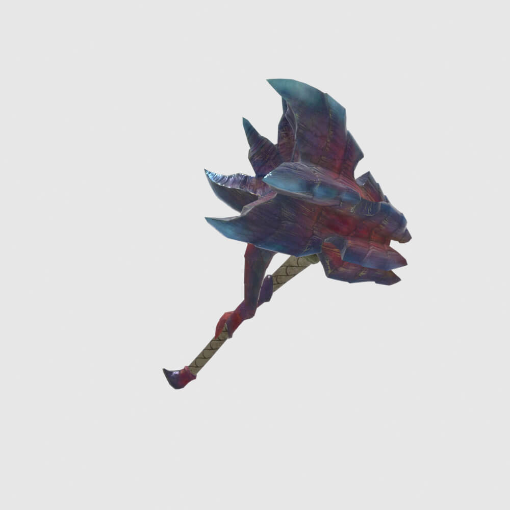Glavenuss Uruga - Monster Hunter World 3D Model