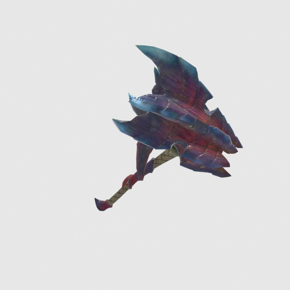 Glavenuss Uruga - Monster Hunter World 3D Model
