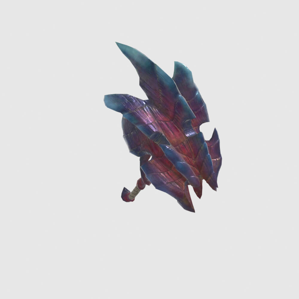 Glavenuss Uruga - Monster Hunter World 3D Model