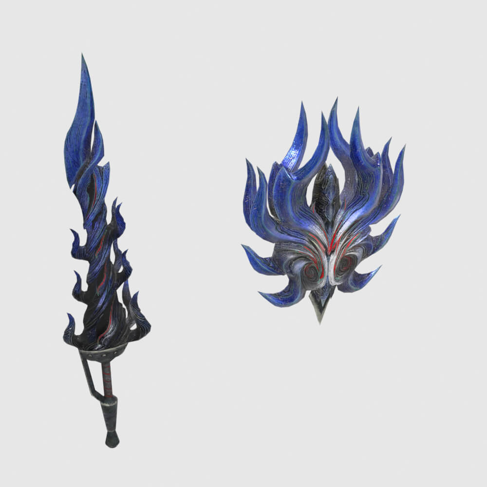 Grudge - Monster Hunter World 3D Model