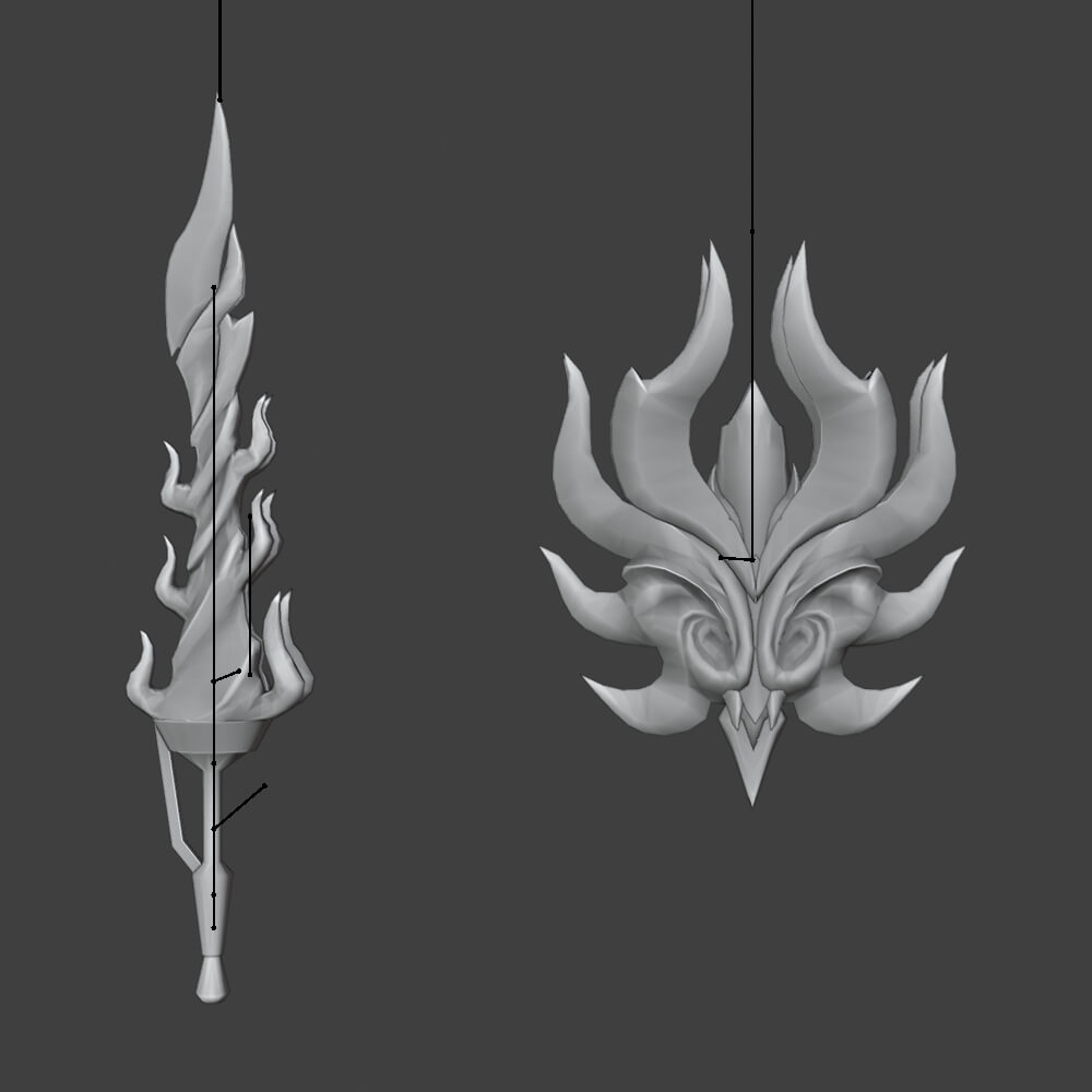 Grudge - Monster Hunter World 3D Model