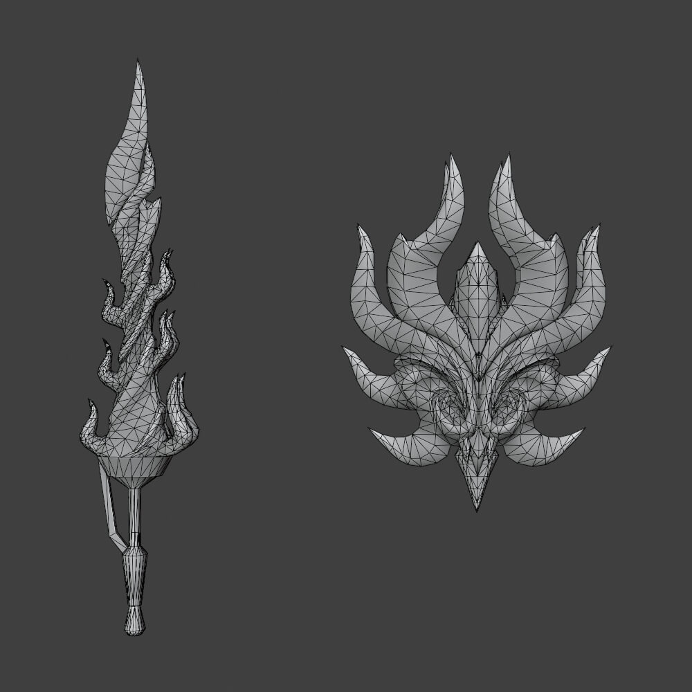 Grudge - Monster Hunter World 3D Model