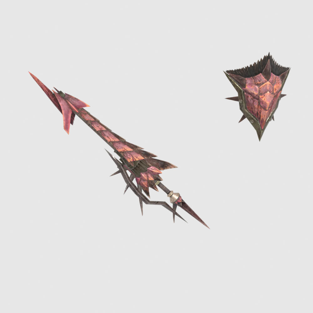 Highnesss Fury - Monster Hunter World 3D Model