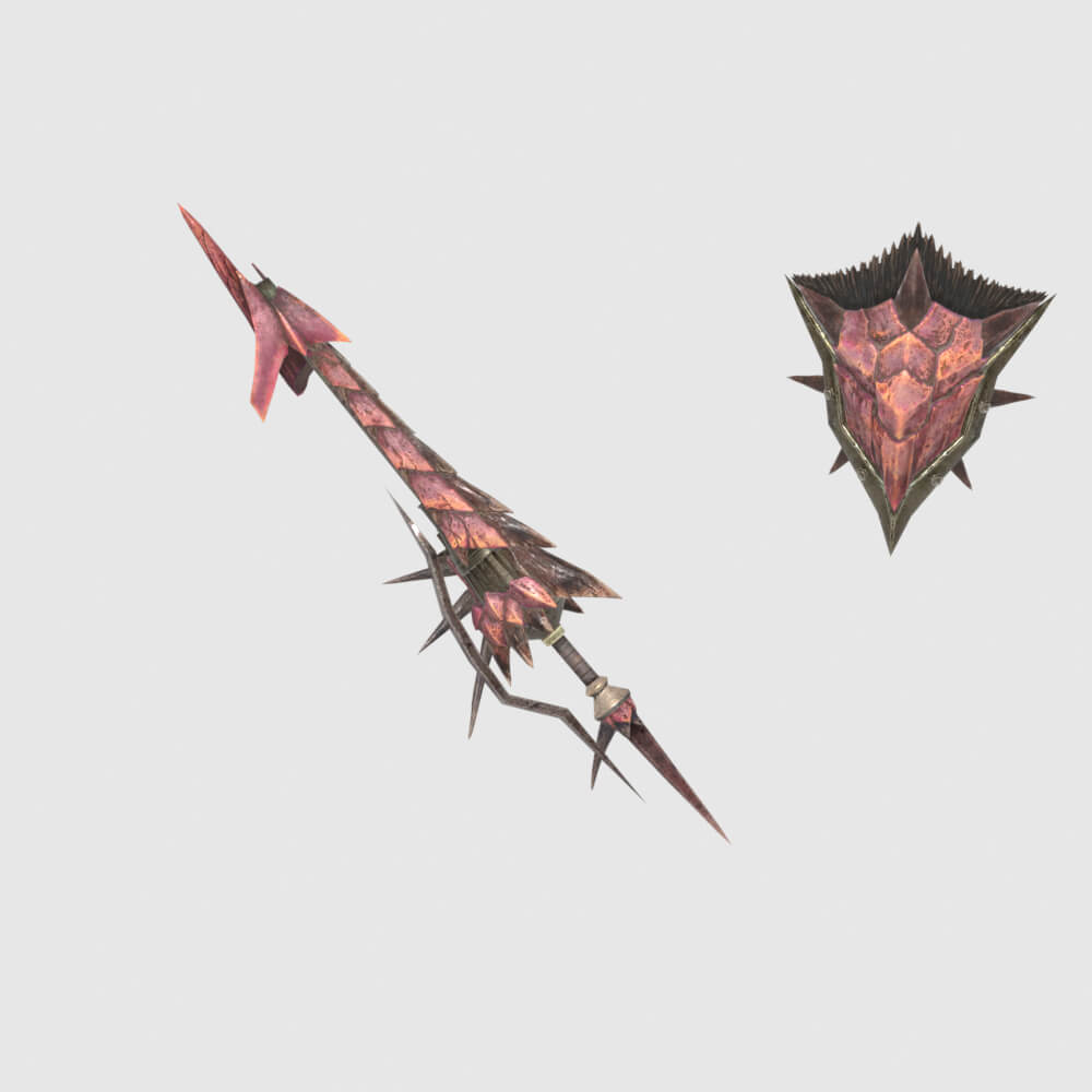 Highnesss Fury - Monster Hunter World 3D Model