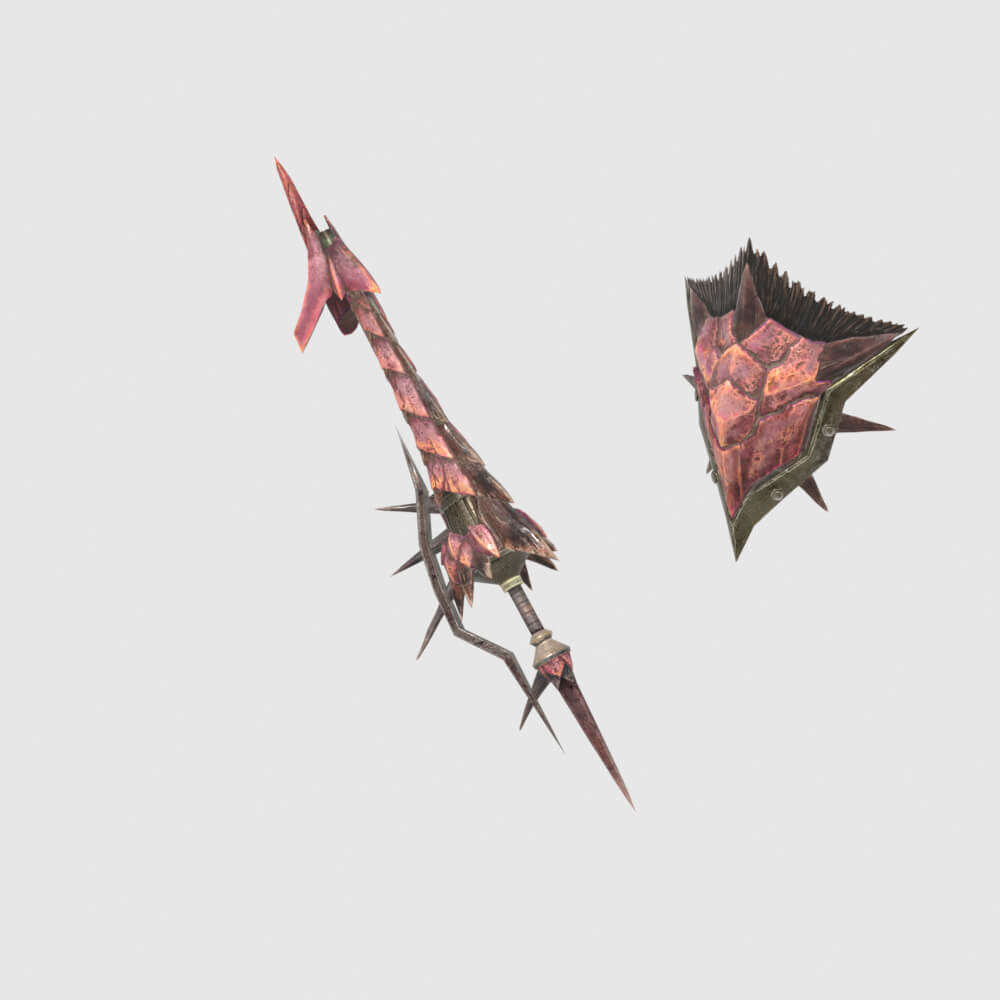 Highnesss Fury - Monster Hunter World 3D Model