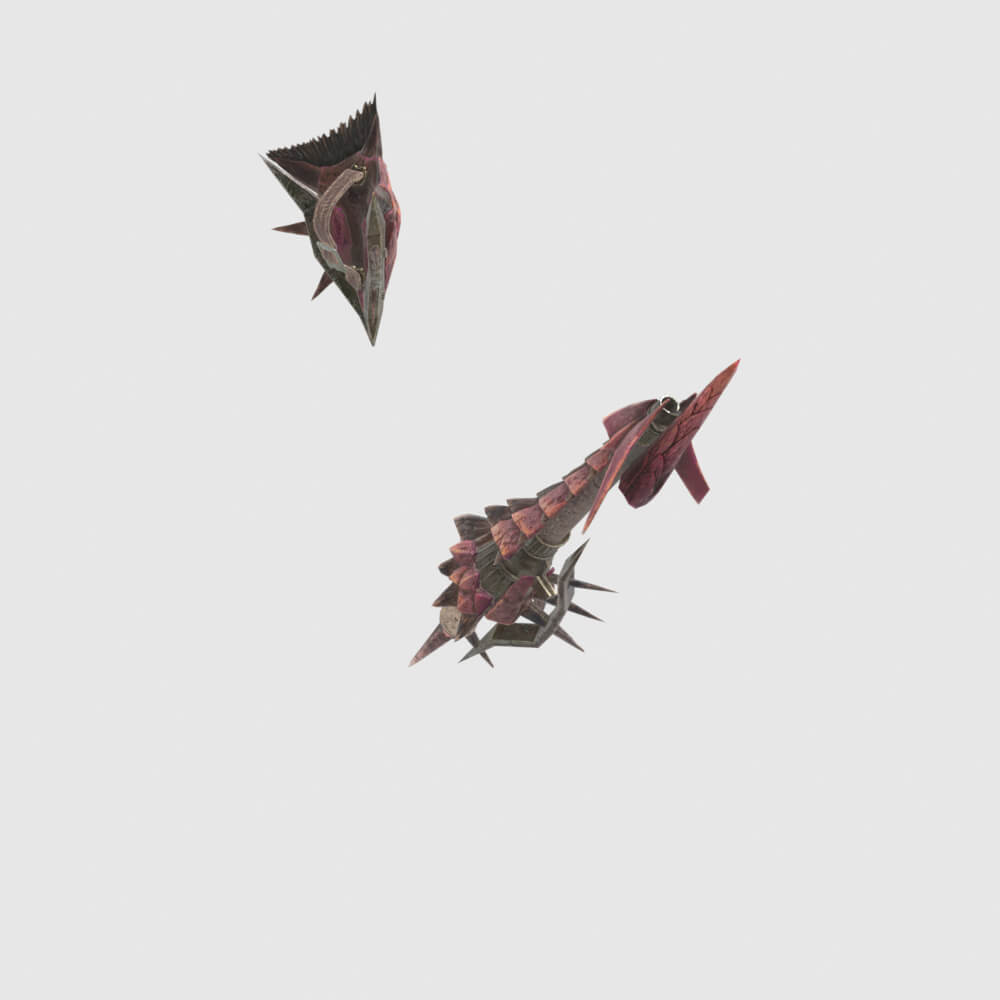 Highnesss Fury - Monster Hunter World 3D Model