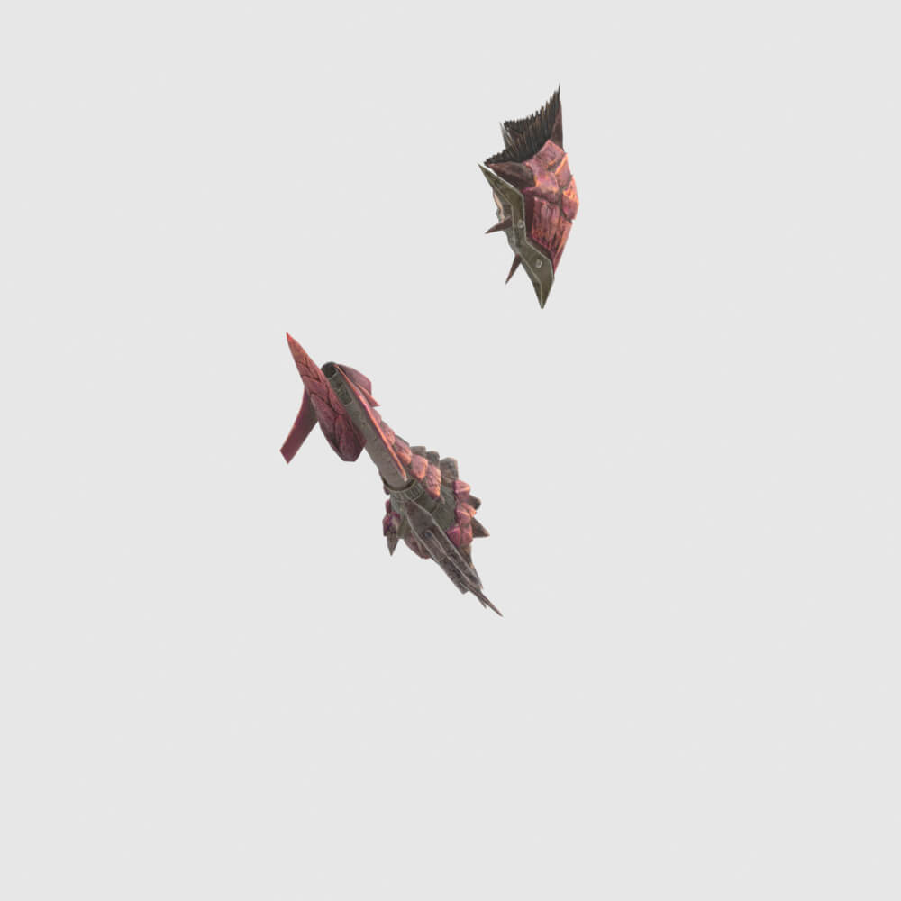 Highnesss Fury - Monster Hunter World 3D Model