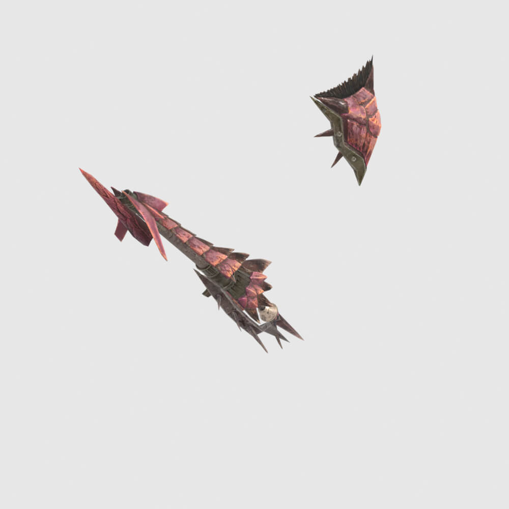 Highnesss Fury - Monster Hunter World 3D Model