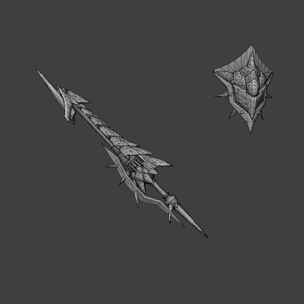 Highnesss Fury - Monster Hunter World 3D Model