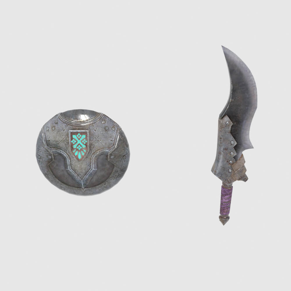 Hunters Knife - Monster Hunter World 3D Model