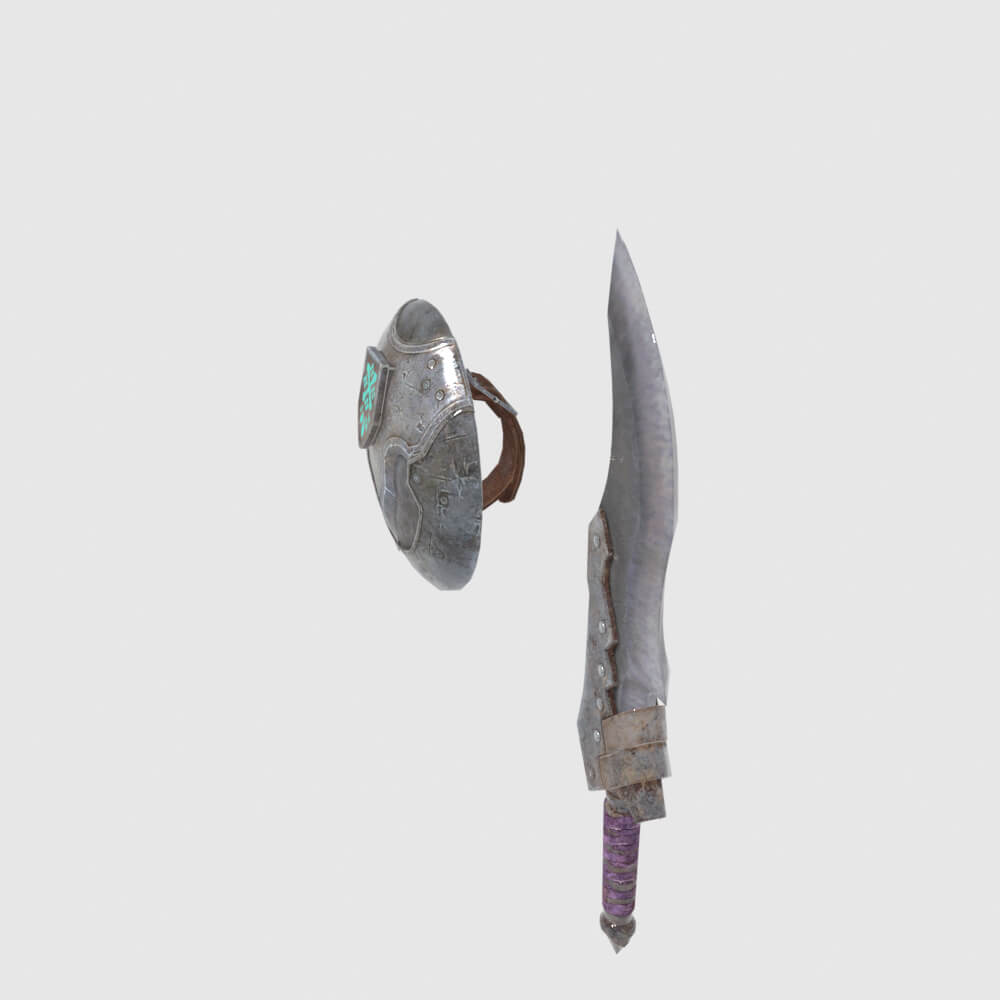 Hunters Knife - Monster Hunter World 3D Model