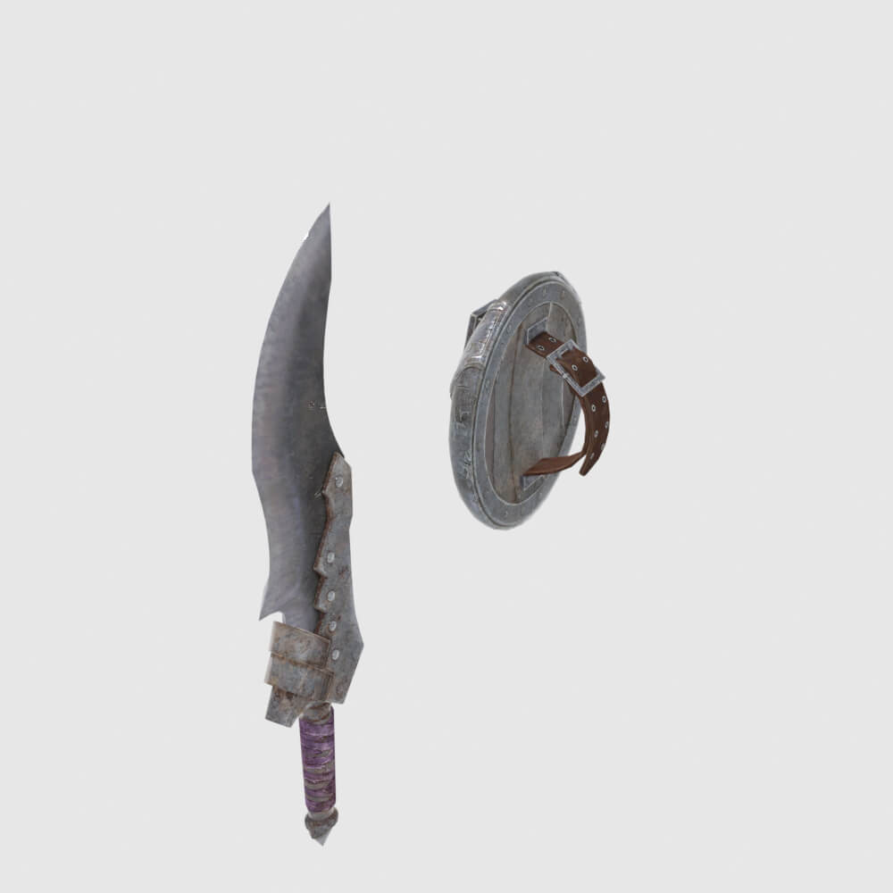 Hunters Knife - Monster Hunter World 3D Model