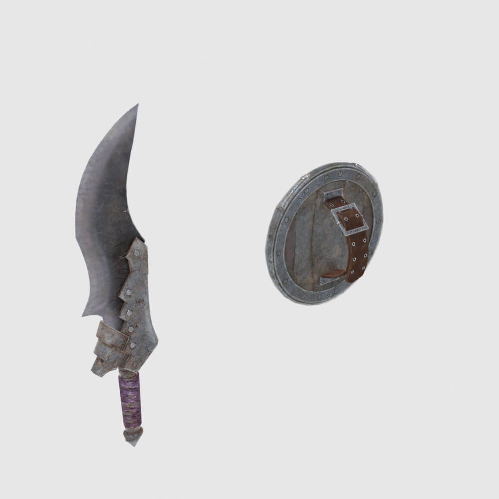 Hunters Knife - Monster Hunter World 3D Model